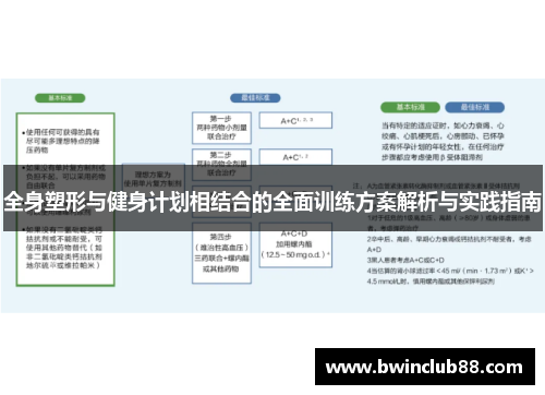 全身塑形与健身计划相结合的全面训练方案解析与实践指南